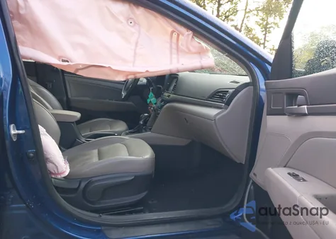 2017 Hyundai Elantra Limited z USA, uszkodzony, nr VIN 5NPD84LF6HH040387